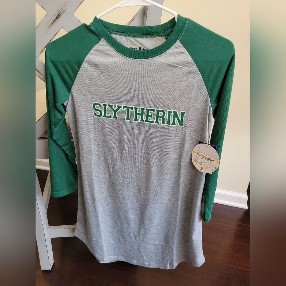 New Slytherin Harry Potter Shirt Size 10/12